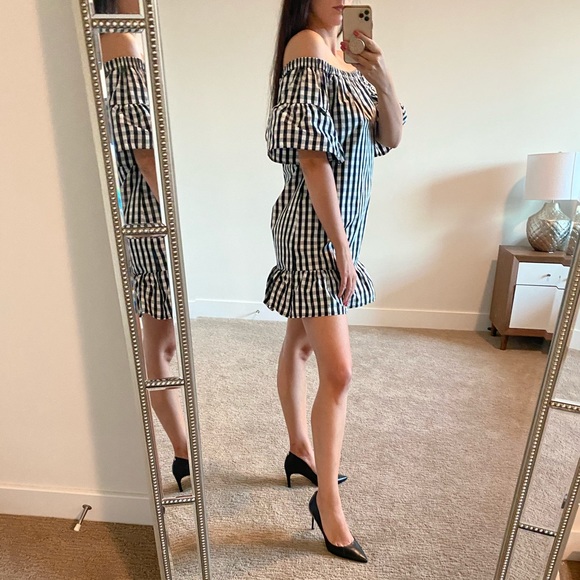 Off Shoulder Mini Summer Dress - Picture 5 of 7